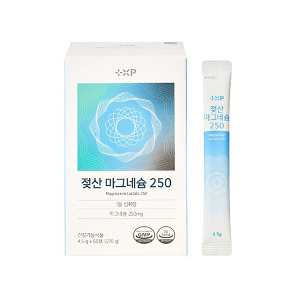 [+XP] 젖산 마그네슘 250 (4.5g*60포)