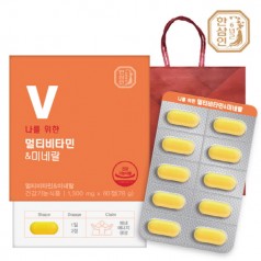 [한삼인] 나를위한 멀티비타민&미네랄 (1300mg*60정)