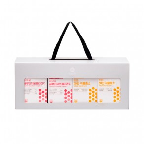 [맥널티바이오] 데일리 관리 선물세트 (글루타치온 콜라겐 2입 + 50만 곡물효소 2입)