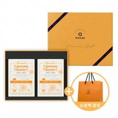 [뉴트리랩스] (선물세트) 리포좀 비타민C (60캡슐*2개) (쇼핑백동봉)