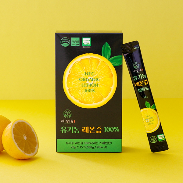 [자담원] 유기농 레몬즙 100% (20g*15포)