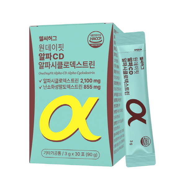 [헬씨허그] 원데이핏 알파CD 알파시클로덱스트린 (3g*30포)