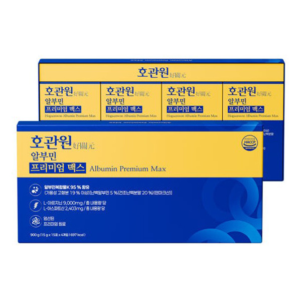 [호관원] 알부민 프리미엄 맥스 (15g*15포*4개입)