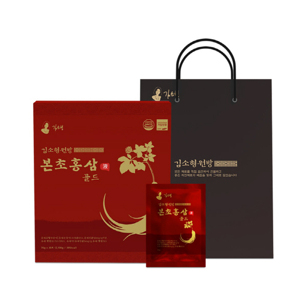 [김소형원방] 본초홍삼골드 (70g*30포)