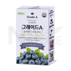 [뉴네이처] 그레이드 A 블루베리 퓨레 100 (20g*14포)