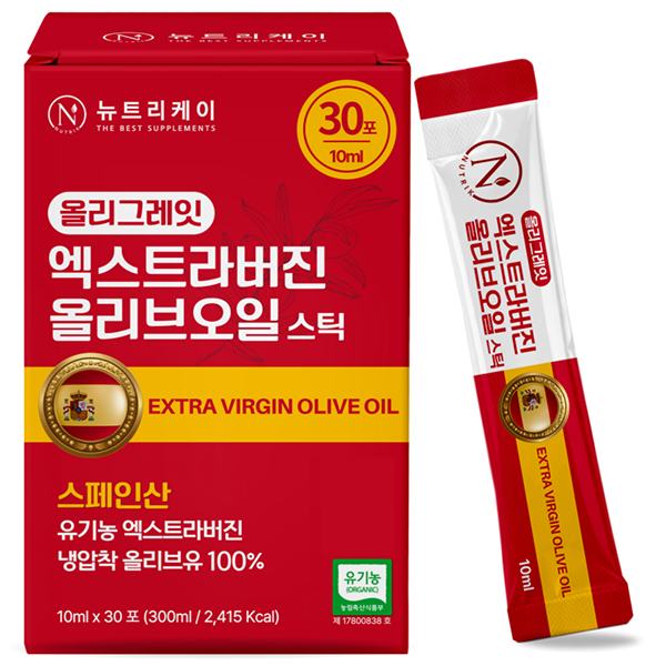 뉴트리케이 올리그레잇 엑스트라버진 올리브오일 스틱 (10ml*30포)